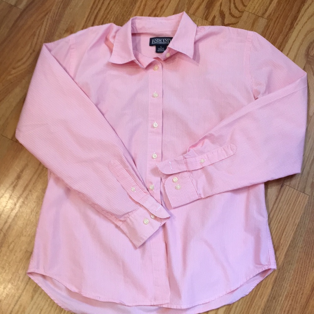 Lands’ End size 6 button-down shirt